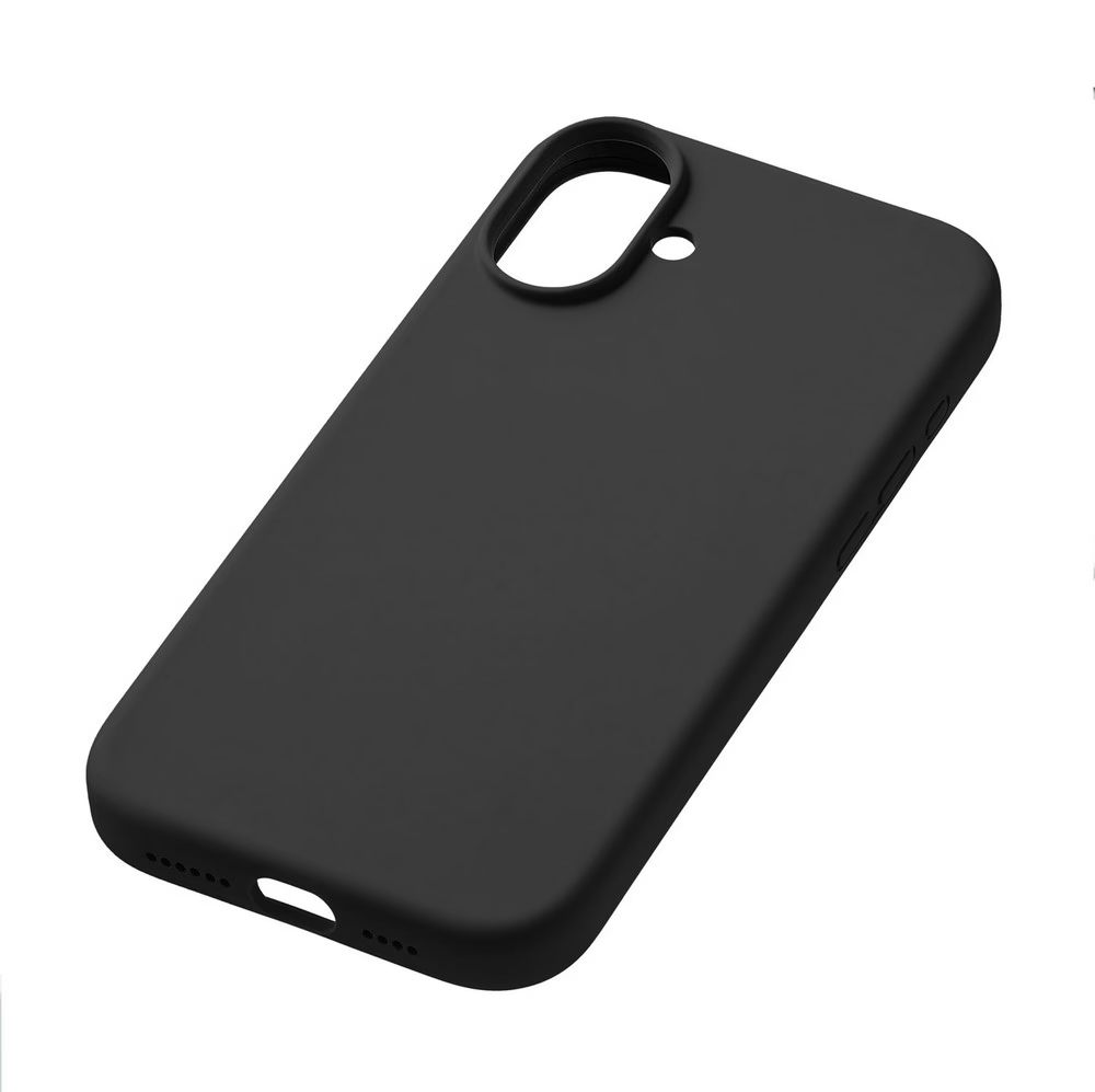 Чехол защитный uBear Touch Mag Case iPhone 16 Plus, софт-тач, черный
